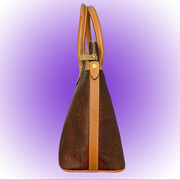 ETRO Paisley Jacquard Leather Purse - Picture 5 of 6